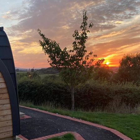 Rabbit Glamping Pod School House Farm Hotel Leighton  Buitenkant foto